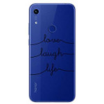 INOS ���� TPU ��� Honor 8A Art Theme Love-Laugh-Life - (5205598125530)