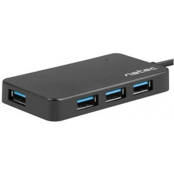 Natec Hub USB C Silkworm �� 4 x USB 3.0 ����� - (NHU-1343)