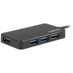 Natec Hub USB Moth �� 4 x USB 3.0 ����� - (NHU-1342)