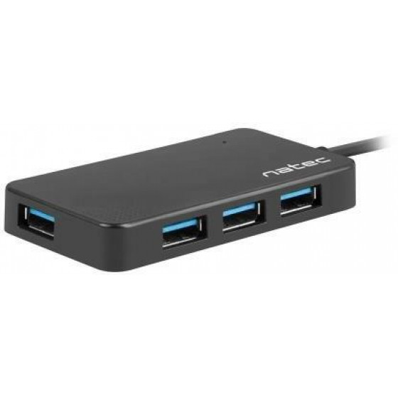 Natec Hub USB Moth �� 4 x USB 3.0 ����� - (NHU-1342)