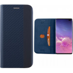 IDOL 1991 ���� ��� SAMSUNG S10 PLUS G975 ELITE ANTI-RFID BOOK STAND BLUE - (5205308259852)
