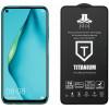 IDOL 1991 TEMPERED GLASS ��� HUAWEI P40 LITE 9H 0.25mm TITANIUM SEMI CURVED FULL GLUE BLACK - (5205308264931)