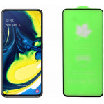 IDOL 1991 TEMPERED GLASS ��� SAMSUNG A80 2019 A805 9H 0.25mm 20D FULL GLUE SEMI CURVED BLACK - (5205308264719)
