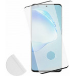IDOL 1991 TEMPERED GLASS ��� SAMSUNG S20 PLUS 9H 0.25mm 3D EDGE GLUE SEMI CURVED FINGER UNLOCK BLACK - (5205308264573)