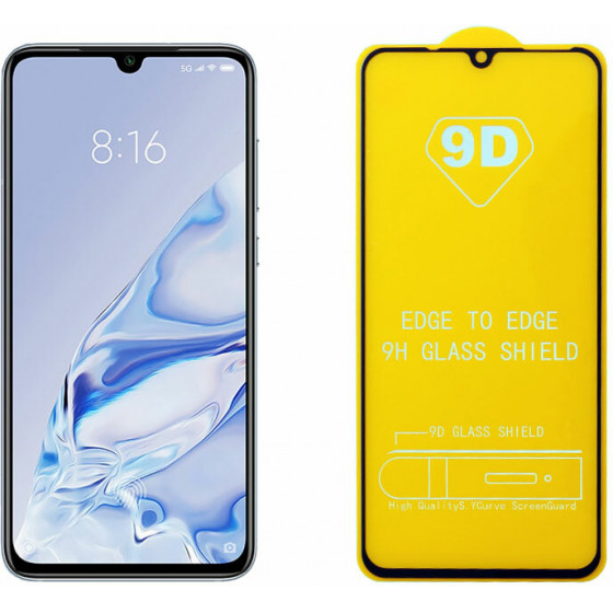 IDOL 1991 TEMPERED GLASS ��� XIAOMI MI 9 PRO 9H 0.25mm 9D FULL GLUE SPECIAL FULL COVER BLACK - (5205308251337)