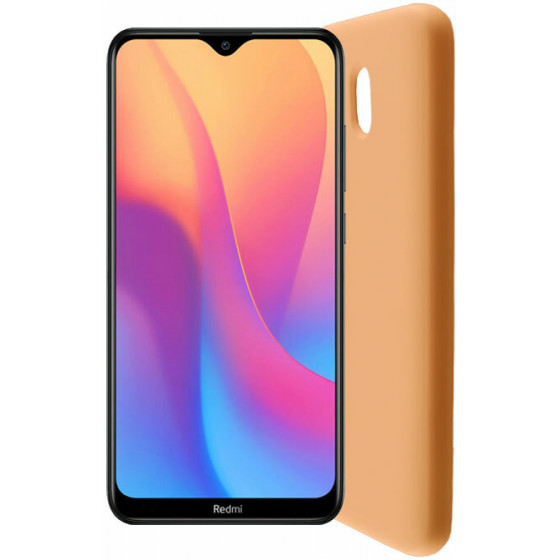 LIME SUCCESSORIES ���� ��� XIAOMI REDMI 8A VELVET TPU 4 SIDE PINK SAND - (5205308250552)