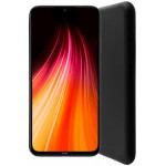 LIME SUCCESSORIES ���� ��� XIAOMI REDMI NOTE 8 VELVET TPU 4 SIDE BLACK - (5205308250576)