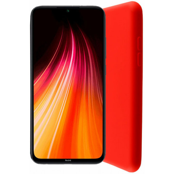 LIME SUCCESSORIES ���� ��� XIAOMI REDMI NOTE 8 VELVET TPU 4 SIDE RED - (5205308250590)