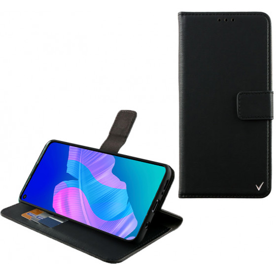 VOLTE-TEL ���� ��� HUAWEI P40 LITE E ALLURE MAGNET BOOK STAND CLIP BLACK - (5205308266034)