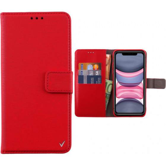 VOLTE-TEL ���� ��� IPHONE 11 ALLURE MAGNET BOOK STAND CLIP RED - (5205308259524)