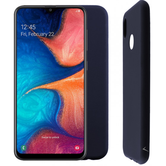 VOLTE-TEL ���� ��� SAMSUNG A20e 2019 A202 SILICON TPU BLUE - (5205308247699)