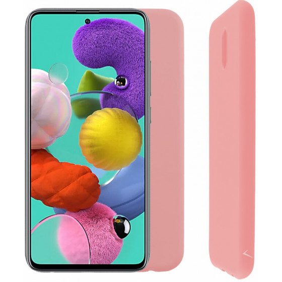 VOLTE-TEL ���� ��� SAMSUNG A51 A515 SILICON TPU PINK - (5205308257629)