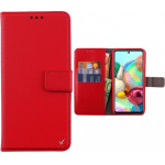 VOLTE-TEL ���� ��� SAMSUNG A71 A715 ALLURE MAGNET BOOK STAND CLIP RED - (5205308257735)