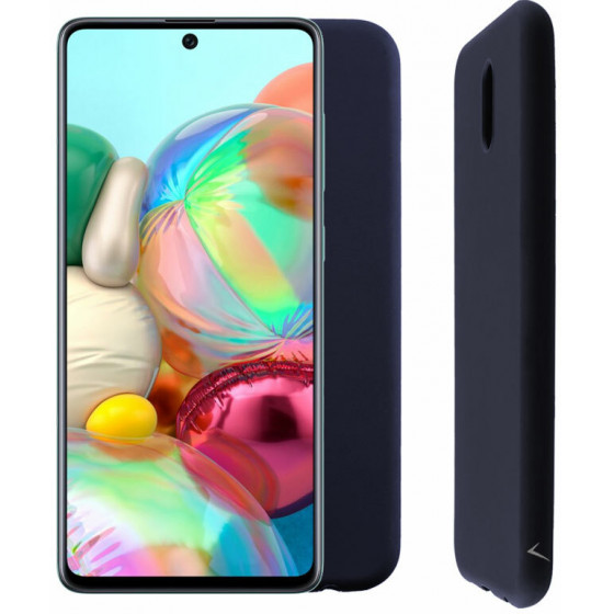 VOLTE-TEL ���� ��� SAMSUNG A71 A715 SILICON TPU BLUE - (5205308257650)