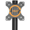 BRATECK ���� �������� ��� 2 ������ 17 - 32 8kg - (LDT40-G02)