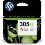 HP ������ Inkjet No 305XL Tri-Colour - (3YM63AE)