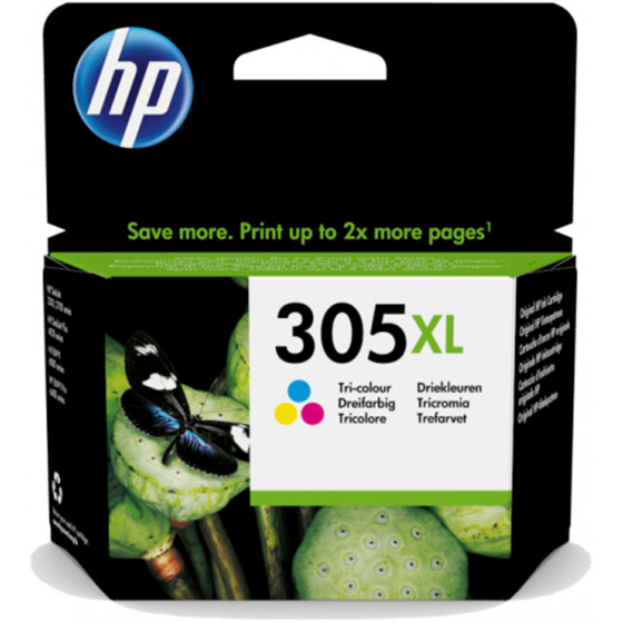 HP ������ Inkjet No 305XL Tri-Colour - (3YM63AE)