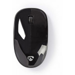 NEDIS Wireless Mouse 1000 DPI 3-Buttons Black - (MSWS100BK)