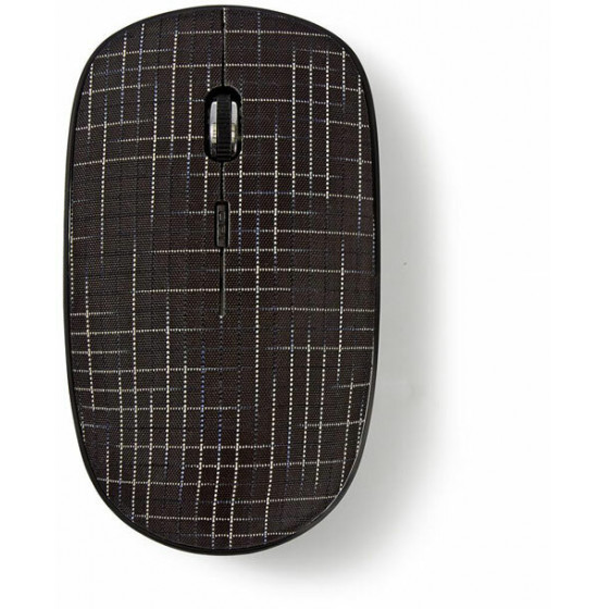 NEDIS Wireless Mouse 1600 DPI 3-Button Black - (MSWS500BK)