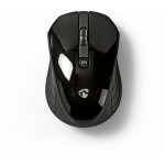 NEDIS Wireless Mouse 3-Button Black - (MSWS400BK)