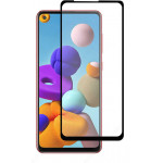 POWERTECH Tempered Glass 5D full glue ��� Samsung A21s ��� A21 ����� - (TGC-0397)