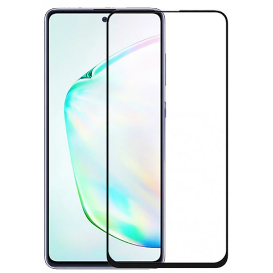POWERTECH Tempered Glass 5D full glue ��� Samsung Note 10 Lite ����� - (TGC-0396)