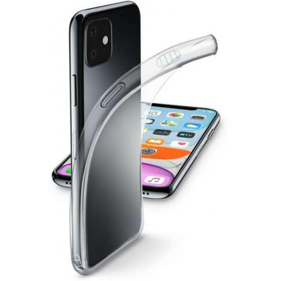 Cellular Line 354861 RUBBER CASE FINE ��� IPHONE 11 TRANSPARENT - (FINECIPHXR2T)