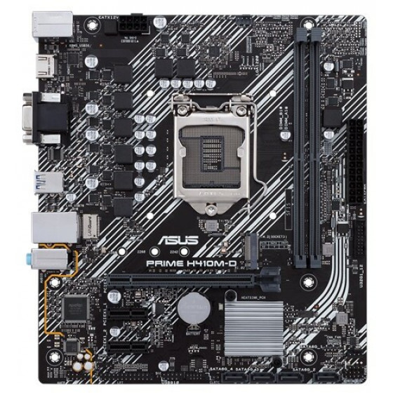 ASUS PRIME H410M-D MATX - (90MB13U0-M0EAY0)