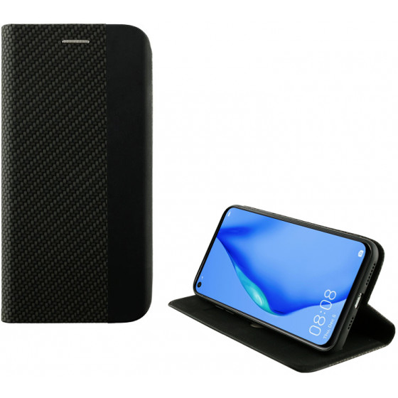 IDOL 1991 ���� ��� HUAWEI P40 LITE ELITE ANTI-RFID BOOK STAND BLACK - (5205308266430)