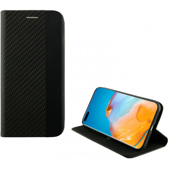 IDOL 1991 ���� ��� HUAWEI P40 PRO ELITE ANTI-RFID BOOK STAND BLACK - (5205308266447)