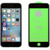IDOL 1991 TEMPERED GLASS ��� IPHONE 6S/6 9H 0.25mm 20D FULL GLUE SEMI CURVED BLACK - (5205308269516)