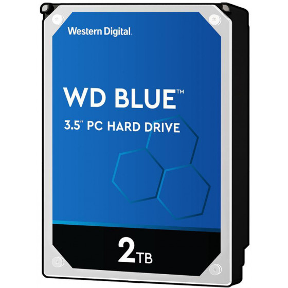 WESTERN DIGITAL HDD WD 2TB 3.5 BLUE - (WD20EZAZ)