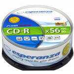 ESPERANZA CD-R SILVER CAKE BOX 25PCS - (2005)