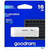 GOODRAM USB 2,0 FLASH DRIVE 16GB WHITE - (UME2-0160W0R11)