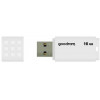 GOODRAM USB 2,0 FLASH DRIVE 16GB WHITE - (UME2-0160W0R11)