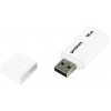 GOODRAM USB 2,0 FLASH DRIVE 16GB WHITE - (UME2-0160W0R11)