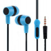 LAMTECH HANDSFREE WITH MIC 3,5MM JACK BLUE - (LAM021349)