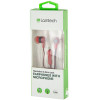 LAMTECH HANDSFREE WITH MIC 3,5MM JACK RED - (LAM021363)