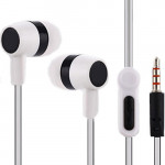 LAMTECH HANDSFREE WITH MIC 3,5MM JACK WHITE - (LAM021370)