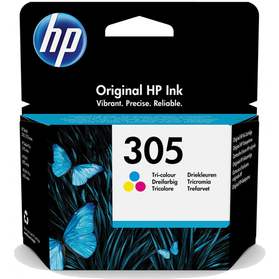HP ������ Inkjet No 305 Tri-Colour - (3YM60AE)