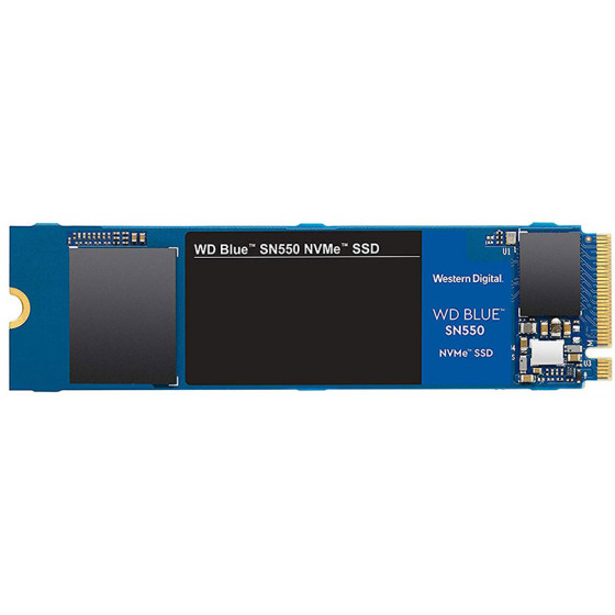 Western Digital ������ SSD SN550 500GB M.2 2280 PCIe Gen3x4 - (WDS500G2B0C)