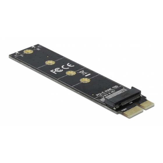 DELOCK ����� ��������� PCI-e �� M.2 Key M NVMe - (64105)