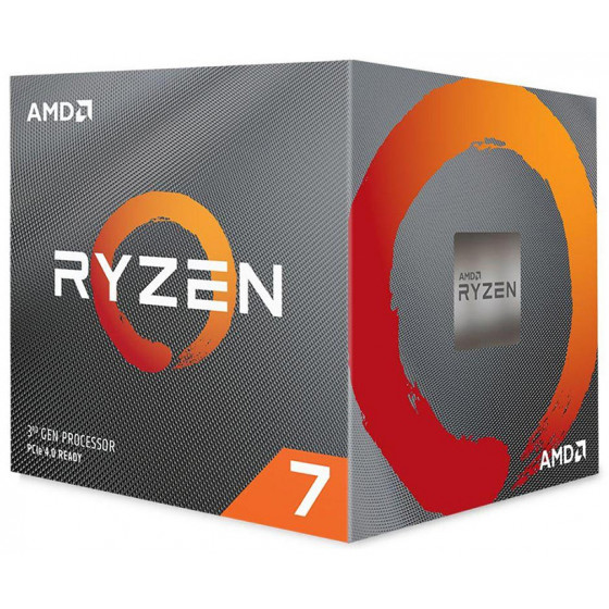 AMD Ryzen 7 3700X Box AM4 3.60GHz with Wraith Spire cooler with RGB LED - (100-100000071BOX)