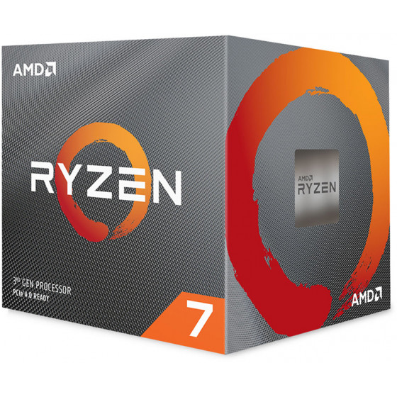 AMD Ryzen 7 3800X Box AM4 (3.90GHz) with Wraith Spire cooler with RGB LED - (100-100000025BOX)