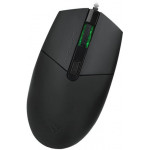 ALCATROZ WIRED HIGH SPEED BLUE RAY 4 BUTTON MOUSE ASIC PRO 8 BLACK - (ASIC8BLK)
