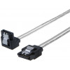 POWERTECH ������� SATA III 7pin �� 7pin 90 flat 0.3m - (CAB-W034)