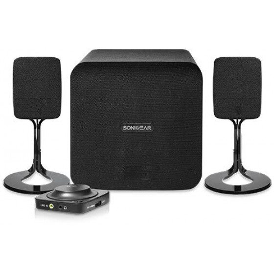SONIC GEAR BLUETOOTH 2,1 SPEAKER WITH FM RADIO USB INPUT MORRO X7 - (MX7)
