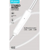 CELEBRAT earphones G12 �� ��������� 14.2mm 1.2m ����� - (G12-WH)