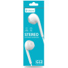 CELEBRAT earphones G12 �� ��������� 14.2mm 1.2m ����� - (G12-WH)