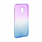 SENSO FAIRY TPU SAMSUNG A8 2018 purple blue backcover outlet - (SENFSAMA518PB)